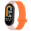 Ремінець Dual-color Magnetic для Xiaomi Mi Band 9/8/10 Light Pink / Orange