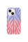 TPU чохол Leaf для Apple iPhone 14 / 13 (6.1) - Lilac / Pink - фото