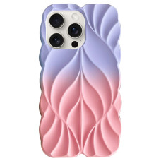 Чехол Leaf для Apple iPhone 15 Pro (6.1) - Lilac / Pink