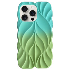 Чехол Leaf для Apple iPhone 15 Pro (6.1) - Marine Green / Mint