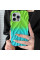 TPU чохол Leaf для Apple iPhone 15 Pro (6.1) - Green / Aqua - фото