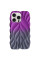 Чехол Leaf для Apple iPhone 15 Pro (6.1) - Violet / Grey - фото