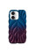 TPU чохол Leaf для Apple iPhone 16 (6.1) - Navy Blue / Plum - фото