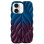 TPU чохол Leaf для Apple iPhone 16 (6.1) - Navy Blue / Plum