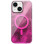Чехол TPU Shiny Mountain (MagFit) для Apple iPhone 14 / 13 (6.1) - Pink