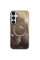 Чехол TPU Shiny Mountain (MagFit) для Samsung Galaxy S23 FE - Chocolate - фото