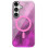 Чехол TPU Shiny Mountain (MagFit) для Samsung Galaxy S23 FE - Pink
