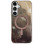 Чехол TPU Shiny Mountain (MagFit) для Samsung Galaxy S24 - Chocolate