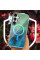 Чехол TPU Shiny Mountain (MagFit) для Samsung Galaxy S24+ - Green / Blue - фото