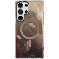 Чохол TPU Shiny Mountain (MagFit) для Samsung Galaxy S24 Ultra - Chocolate