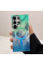 Чехол TPU Shiny Mountain (MagFit) для Samsung Galaxy S24 Ultra - Green / Blue - фото