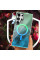 Чехол TPU Shiny Mountain (MagFit) для Samsung Galaxy S24 Ultra - Green / Blue - фото