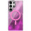 Чехол TPU Shiny Mountain (MagFit) для Samsung Galaxy S24 Ultra - Pink