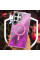 Чехол TPU Shiny Mountain (MagFit) для Samsung Galaxy S24 Ultra - Pink - фото