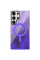 Чехол TPU Shiny Mountain (MagFit) для Samsung Galaxy S24 Ultra - Purple - фото