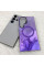 Чехол TPU Shiny Mountain (MagFit) для Samsung Galaxy S25 Ultra - Purple - фото