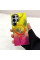 Чехол TPU Shiny Mountain (MagFit) для Samsung Galaxy S25 Ultra - Yellow / Pink - фото