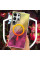 Чехол TPU Shiny Mountain (MagFit) для Samsung Galaxy S25 Ultra - Yellow / Pink - фото