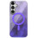 Чехол TPU Shiny Mountain (MagFit) для Samsung Galaxy S25+ - Purple