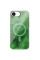 Чохол TPU Shiny Mountain (MagFit) для Apple iPhone 16e (6.1) - Green - фото