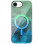 Чохол TPU Shiny Mountain (MagFit) для Apple iPhone 16e (6.1) - Green / Blue