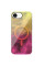 Чохол TPU Shiny Mountain (MagFit) для Apple iPhone 16e (6.1) - Yellow / Pink - фото