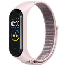 Ремінець Epik Nylon New для Xiaomi Mi Band 3/4/5/6/7 Pink Sand