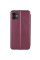 Шкіряний чохол-книжка Classy для Apple iPhone 11 (6.1) - Бордовий - фото