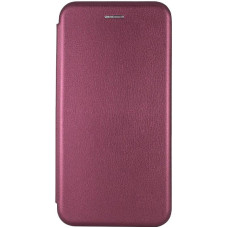Шкіряний чохол-книжка Classy для Apple iPhone 13 (6.1) - Бордовий