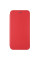 Кожаный чехол-книжка Classy для Xiaomi Redmi Note 14 4G (Europe version) - Красный - фото