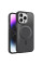 Чехол TPU+PC Carbon Mirage with MagSafe для Apple iPhone 13 Pro Max (6.7) - Black - фото