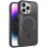 Чехол TPU+PC Carbon Mirage with MagSafe для Apple iPhone 13 Pro Max (6.7) - Black