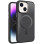Чехол TPU+PC Carbon Mirage with MagSafe для Apple iPhone 13 / 14 (6.1) - Black