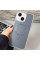 Чехол TPU+PC Carbon Mirage with MagSafe для Apple iPhone 15 (6.1) - Grey - фото