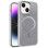 Чехол TPU+PC Carbon Mirage with MagSafe для Apple iPhone 15 (6.1) - Grey