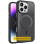 Чехол TPU+PC Carbon Mirage with MagSafe для Apple iPhone 16 Plus (6.7) - Black