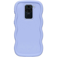 Чохол TPU Ripple для Xiaomi Redmi Note 9 / Redmi 10X - Lilac Blue