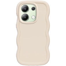 Чехол TPU Ripple для Xiaomi Redmi Note 13 Pro 4G - Antique White