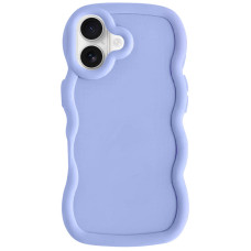 Чохол TPU Ripple для Apple iPhone 16 (6.1) - Lilac Blue