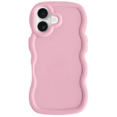 Чохол TPU Ripple для Apple iPhone 16 (6.1) - Pink