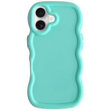 Чохол TPU Ripple для Apple iPhone 16 (6.1) - Turquoise