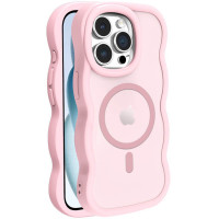 Чохол TPU+PC Undine with MagSafe для Apple iPhone 12 Pro / 12 (6.1) - Pink