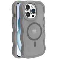 Чохол TPU+PC Undine with MagSafe для Apple iPhone 12 Pro / 12 (6.1) - Grey
