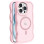 Чехол TPU+PC Undine with MagSafe для Apple iPhone 13 Pro Max (6.7) - Pink