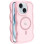 Чехол TPU+PC Undine with MagSafe для Apple iPhone 13 / 14 (6.1) - Pink