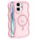 Чохол TPU+PC Undine with MagSafe для Apple iPhone 16 (6.1) - Pink