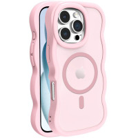 Чехол TPU+PC Undine with MagSafe для Apple iPhone 16 Pro (6.3) - Pink