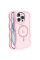 Чехол TPU+PC Undine with MagSafe для Apple iPhone 16 Pro (6.3) - Pink - фото