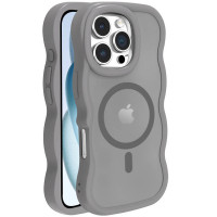 Чехол TPU+PC Undine with MagSafe для Apple iPhone 16 Pro Max (6.9) - Grey