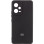Чехол Silicone Cover Lakshmi Full Camera (AA) with logo для Xiaomi Poco X5 5G / Note 12 5G - Черный / Black